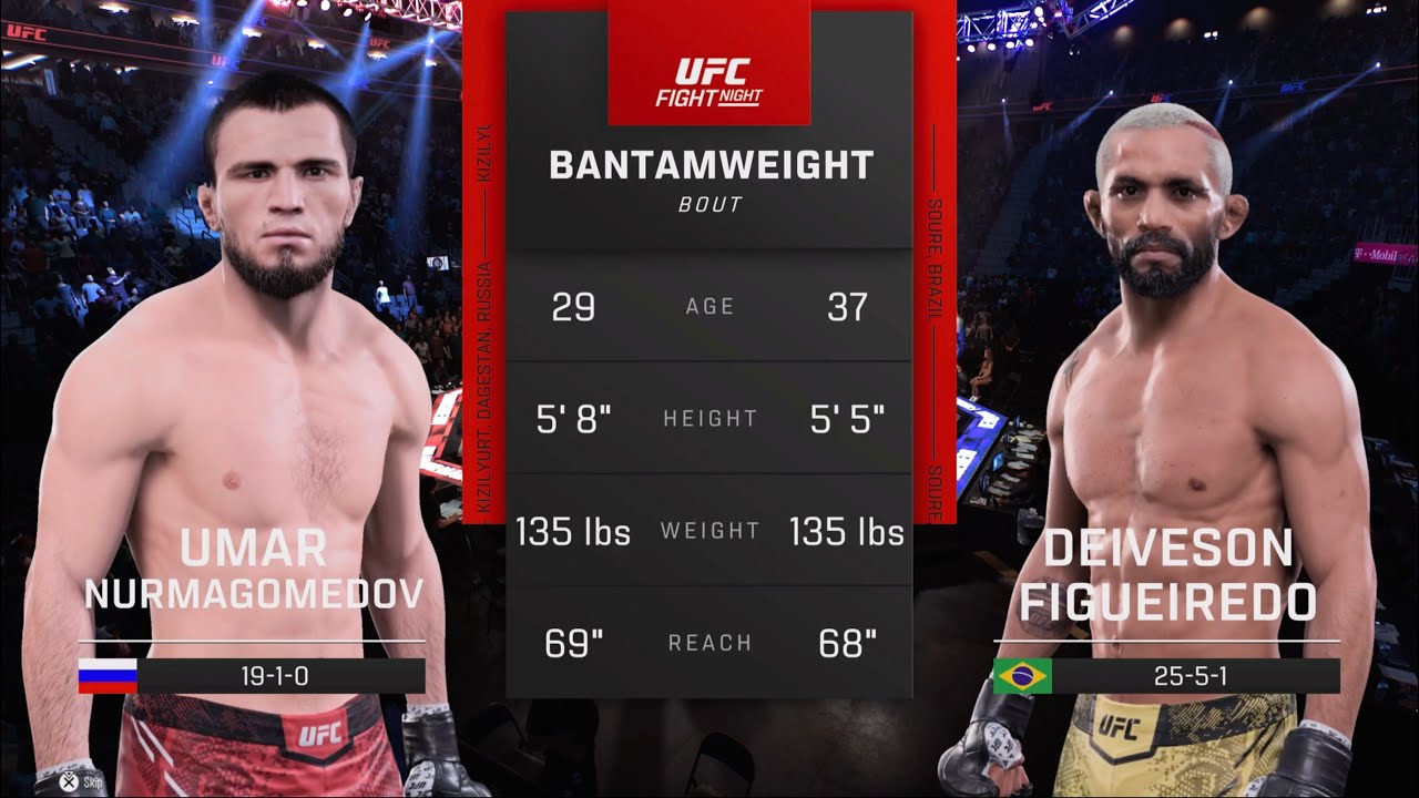 UFC 324: Nurmagomedov vs Figueiredo (UFC 5 Simulation)