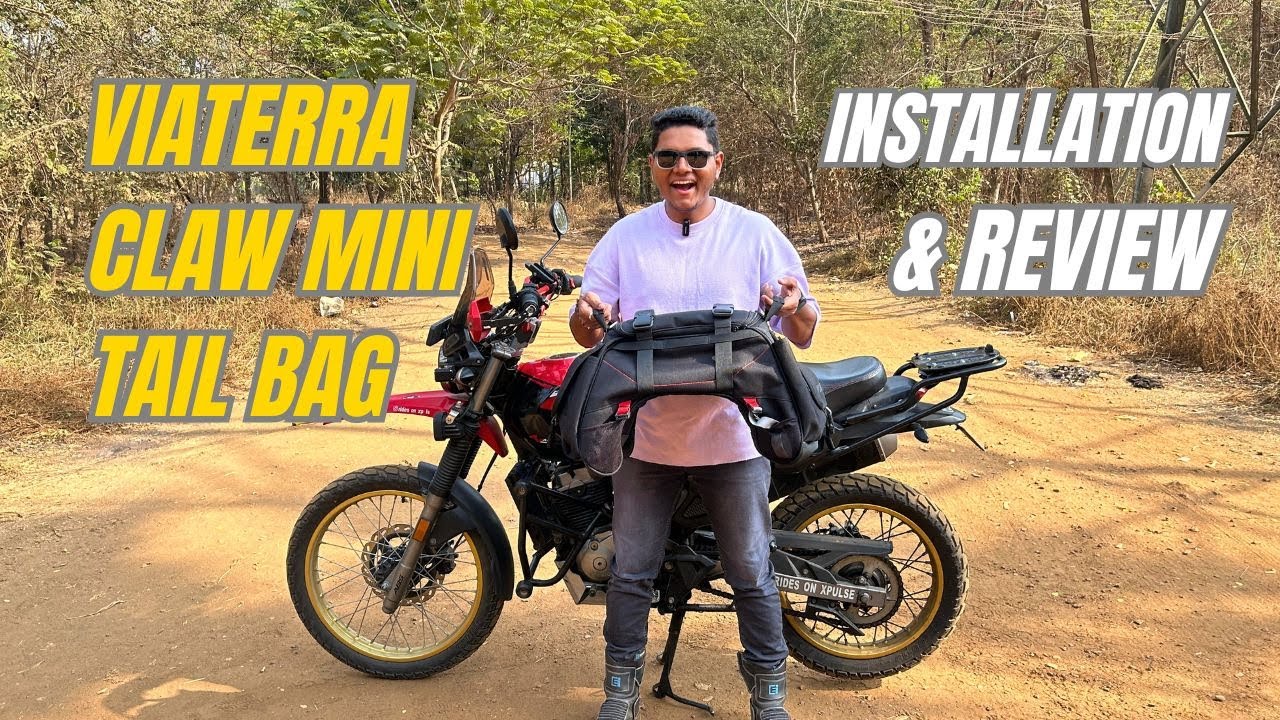 ViaTerra Claw Mini Tail Bag Review & Installation - ViaTerra tail Bag - Why I choose 48L over 72L?