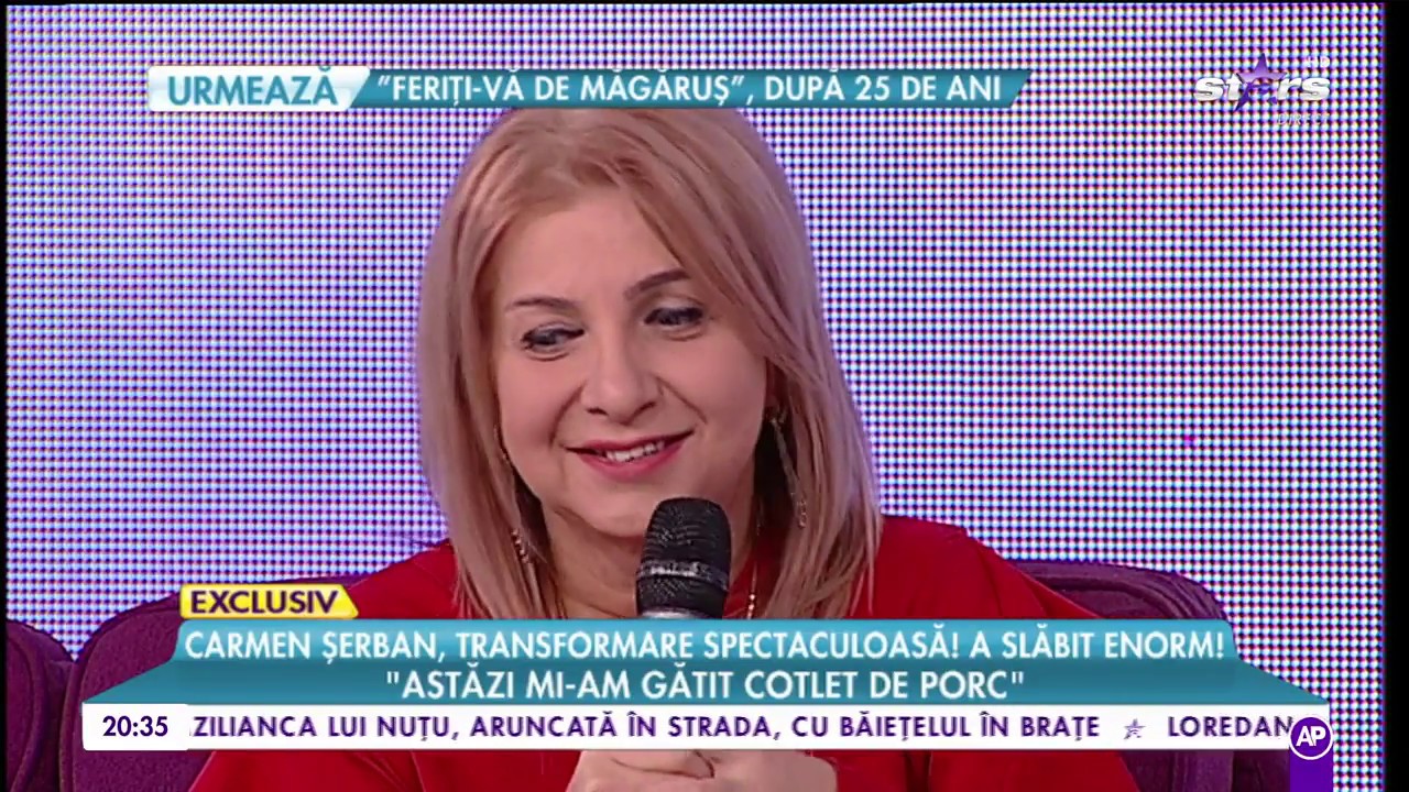 Carmen Șerban, transformare spectaculoasă! A slăbit enorm!