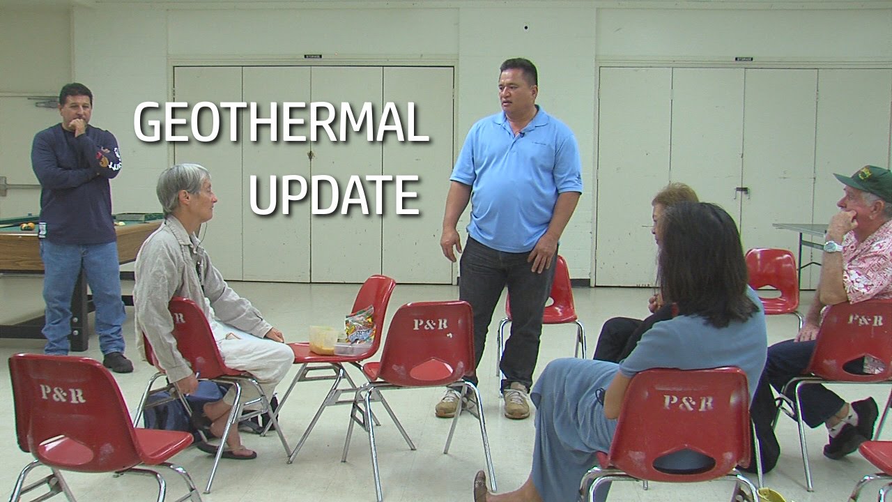 Puna Geothermal Venture Updates Community