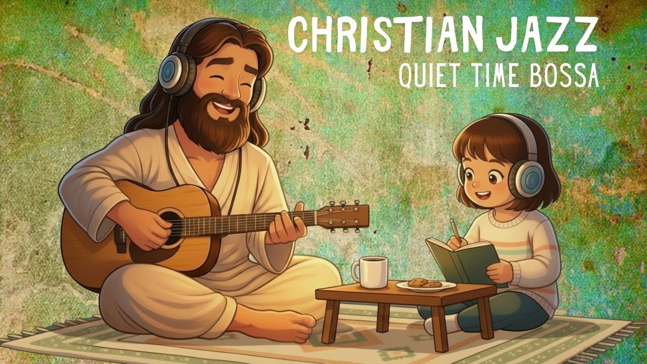 Christian Jazz | Bossa Nova Christian for Work, Study & Quiet Time ☕ Gospel Jazz Gospel of John KJV