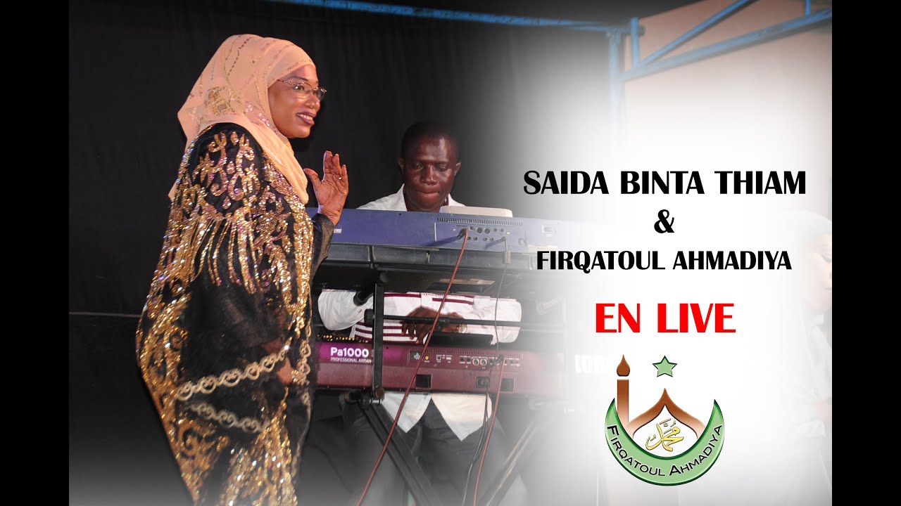 Saida Binta Thiam - CONCERT -Tassirou  Poéme de Serigne Cheikh Ahmad Tidiane SY Al Maktoum