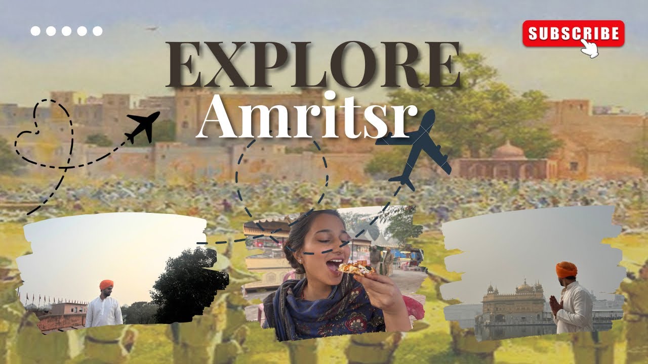 Amritsar Vlog | Day 2 (Part 2)I Jallianwala Bagh & Shopping , Fort | Couple Travel Vlog #amritsar 