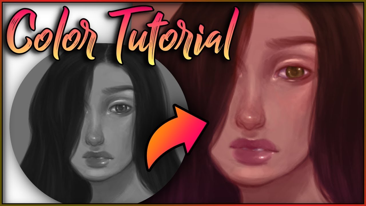 HOW TO COLOR GRAYSCALE PAINTING 🎨// Fire Alpaca