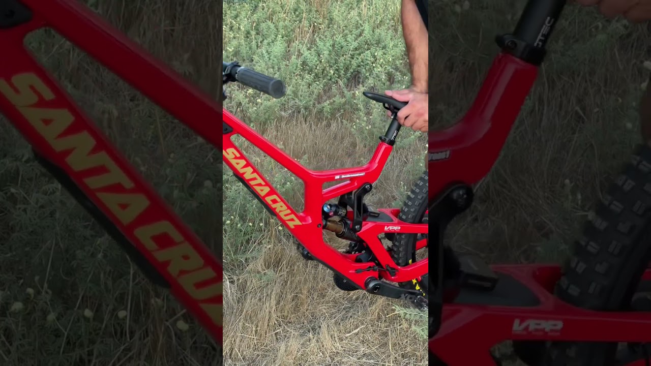 Santa Cruz V10 ASMR Sounds🫠 #asmr #downhill #mtb