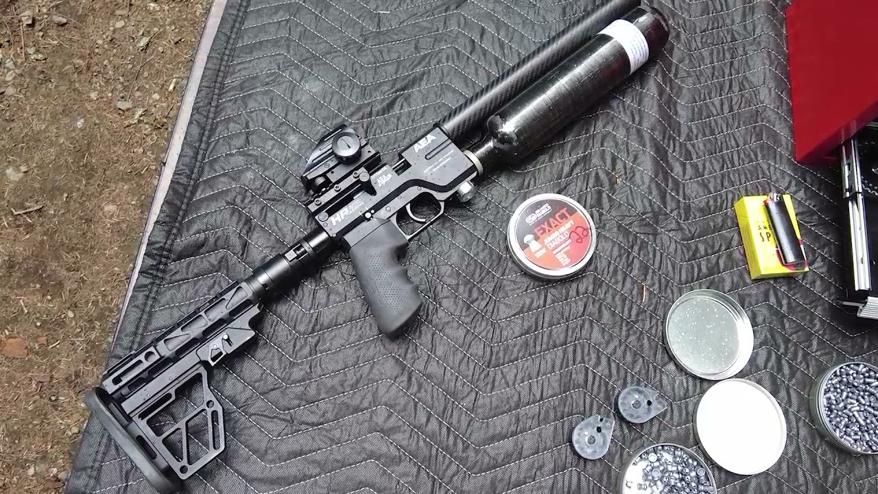 AEA ASSASSIN 6 month review. Chronograph results. Action shooting. FX IMPACT pump action rapid fire!