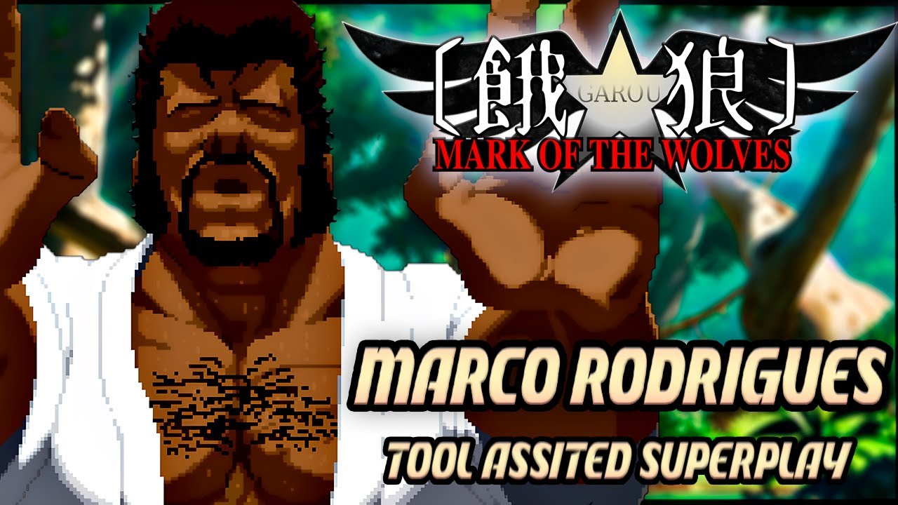 【TAS】GAROU MARK OF THE WOLVES - KHUSHNOOD BUTT/ MARCO RODRIGUEZ - (ARCADE/1999)