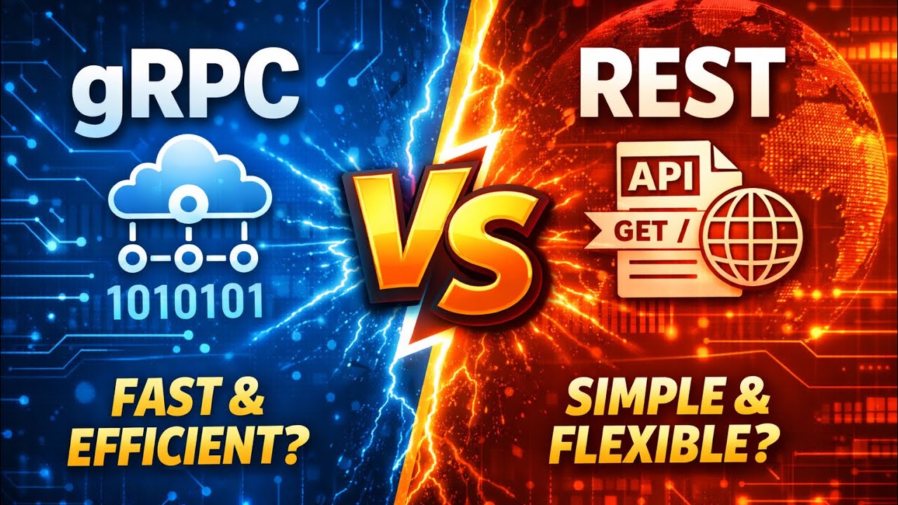 gRPC против REST API – скорость, потоковая передача и масштабируемость: объяснение.