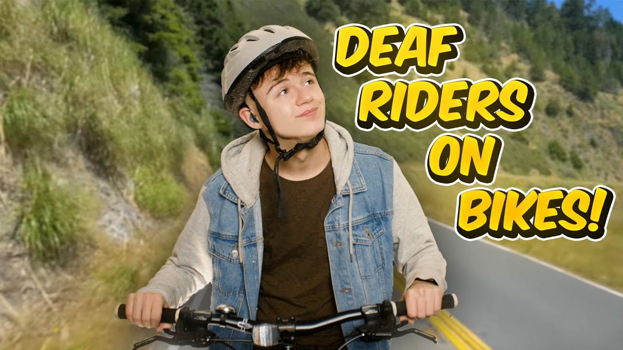 deaf riders on bikes!