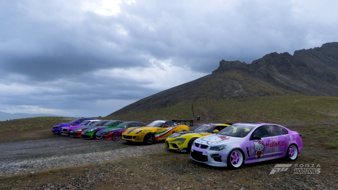 Forza Horizon 5,convoy ,playlist, races
