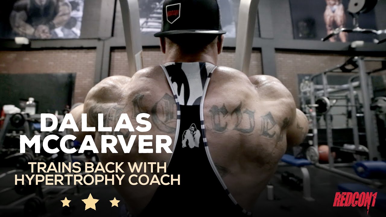 Dallas Mccarver Trains Back With Hypertrophy Coach & Matt Jansen 3 Week Outs Of 2016 Mr. Olympia