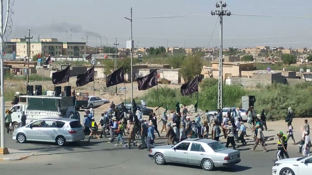 دخول موكب بني عامر الناصريه السابع من صفر