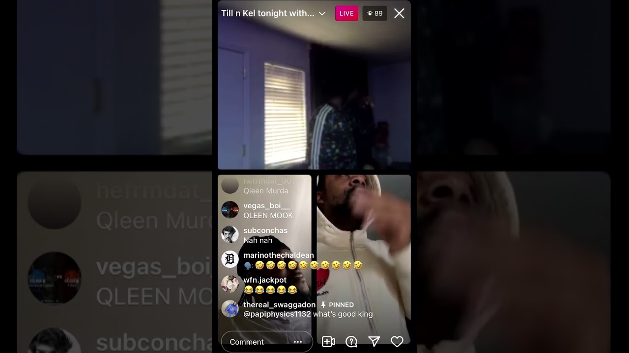 Qleen paper channels his inner Murda mook on QP live