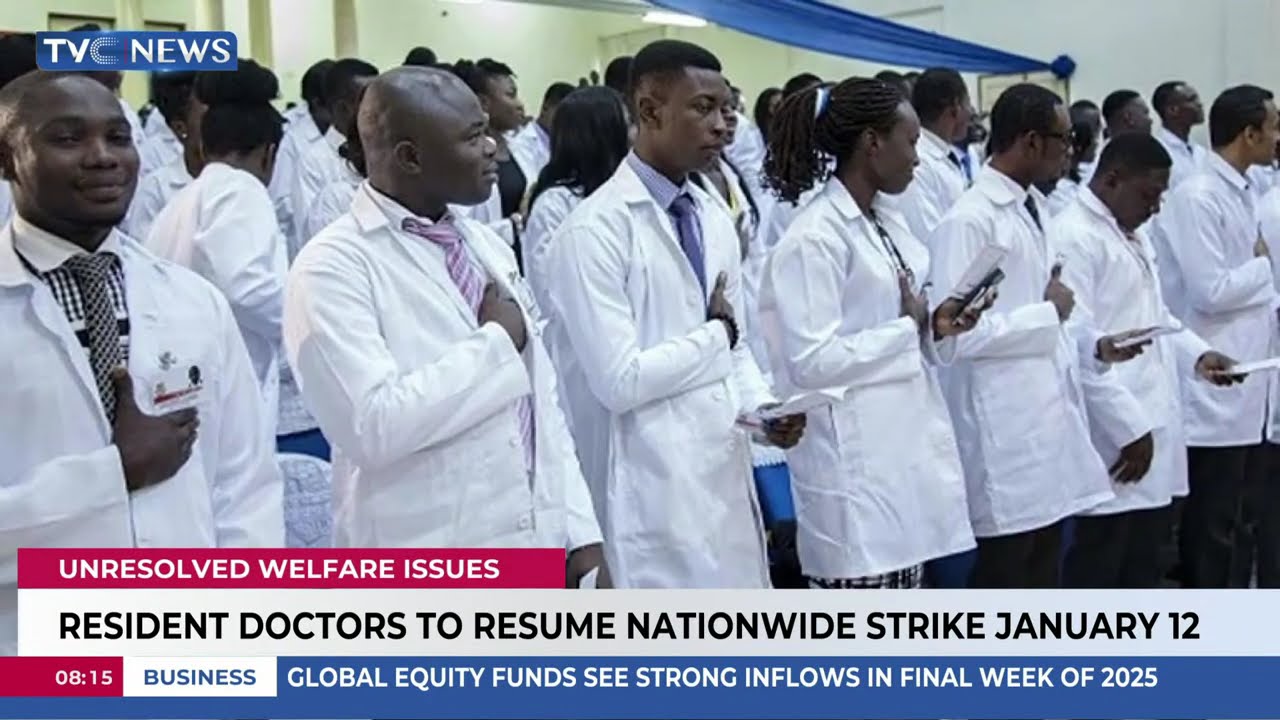 Resident Doctors To Resume Nationwide Strike January 12