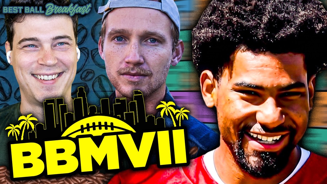 BEST BALL MANIA DRAFTS AS ADPS GO CRAZY