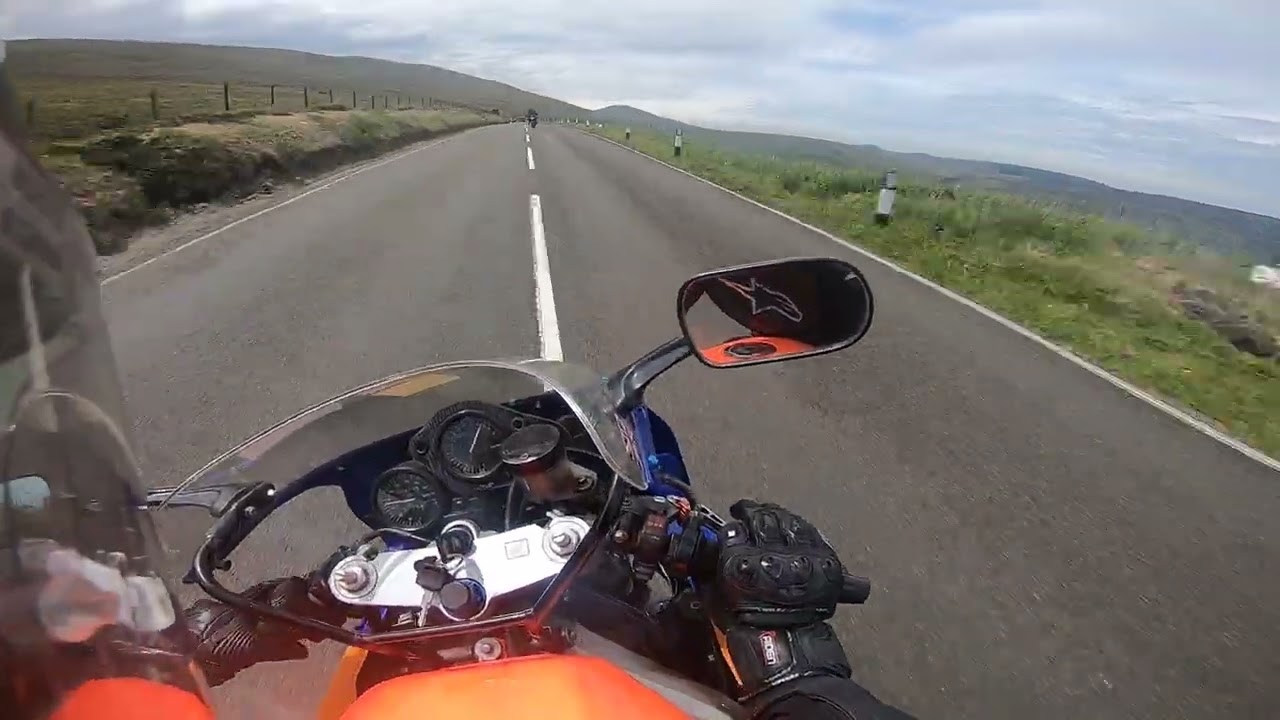 Isle of man TT 2022 unrestricted speed Mountain pass HONDA CBR 400RRNC29
