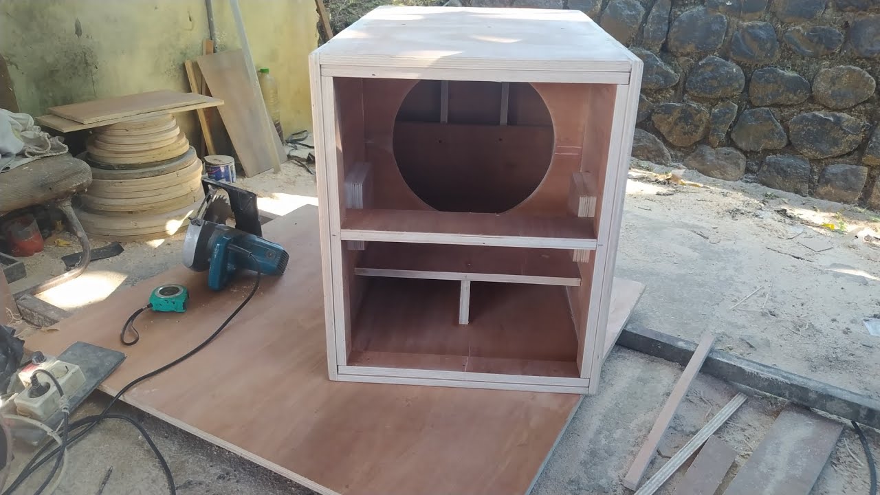 SKEMA DAN PENGUKURAN BOX DYNACORD 15 INCH UNTUK SUB