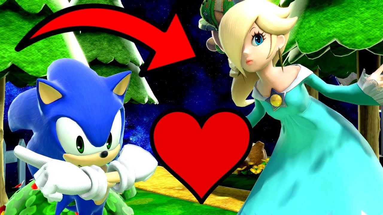 Sonic The Hedgehog Gets A Girlfriend!  - Super Smash Bros Ultimate Movies