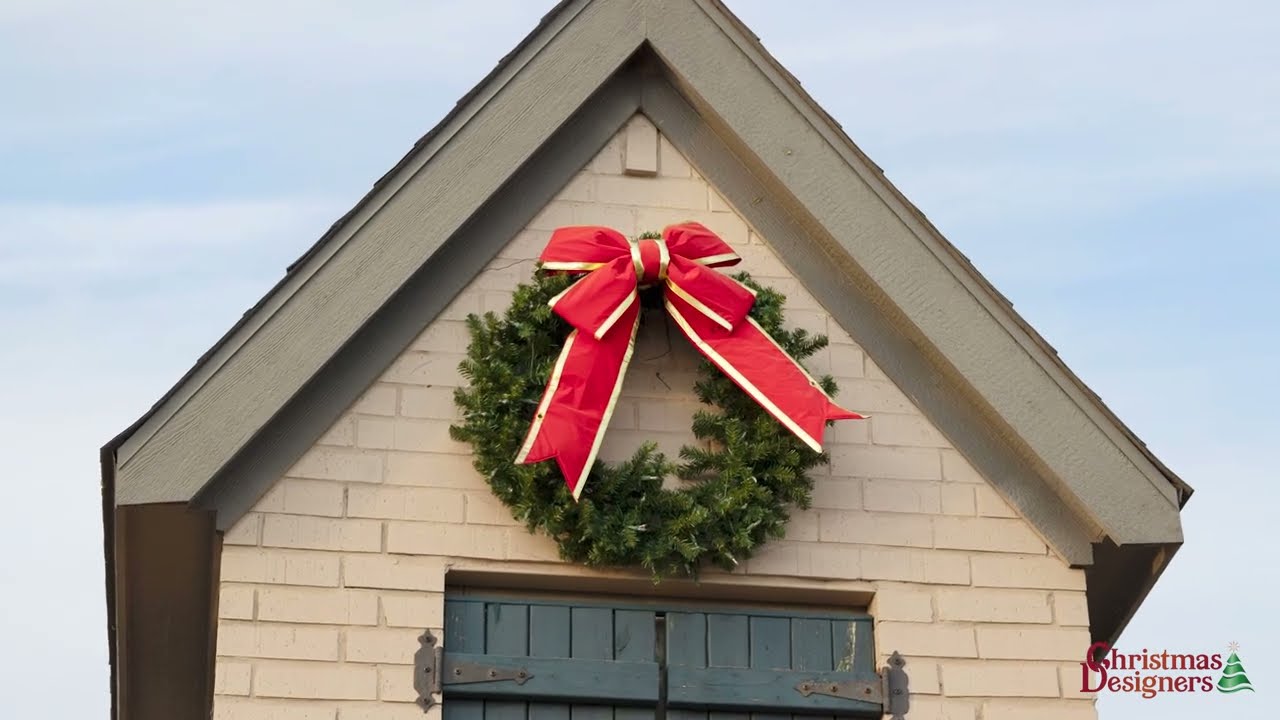 Коммерческие рождественские банты: созданы, чтобы отлично выглядеть и служить долгие годы