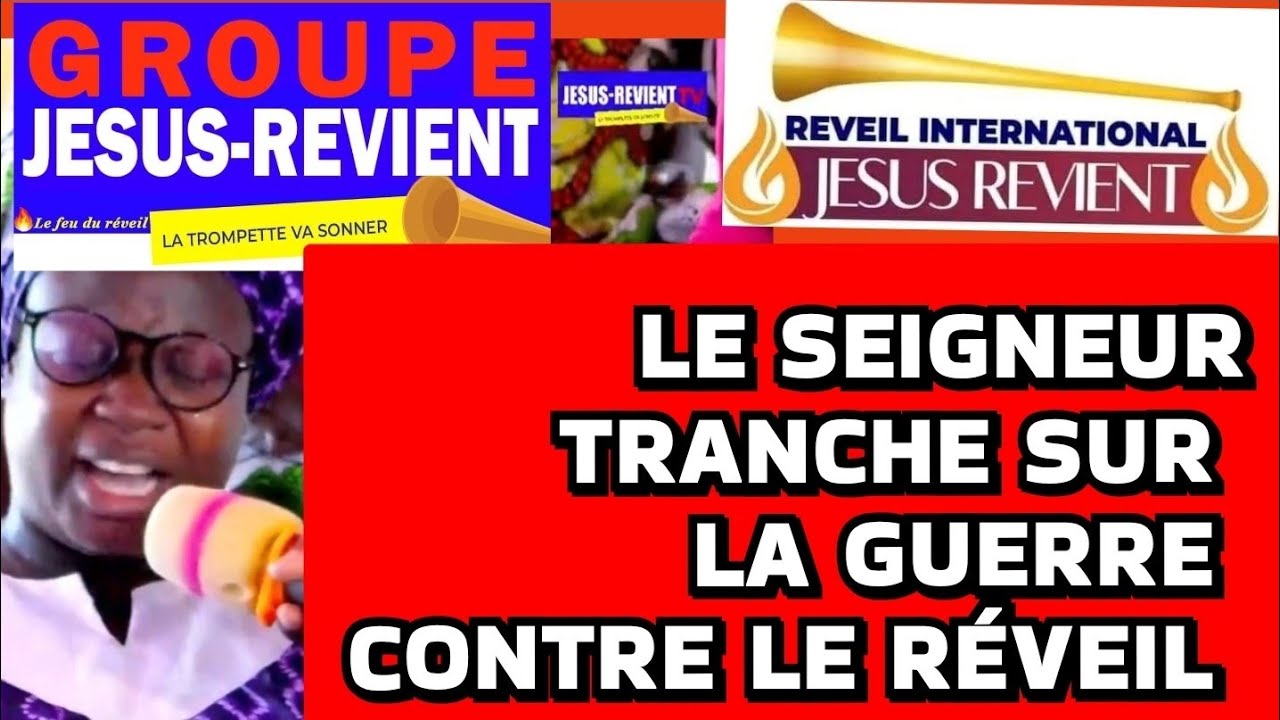 🟥LE SEIGNEUR TRANCHE À PROPOS DES COMPLOTS CONTRE LE GROUPE JÉSUS-REVIENT PAR LES DÉTRACTEURS