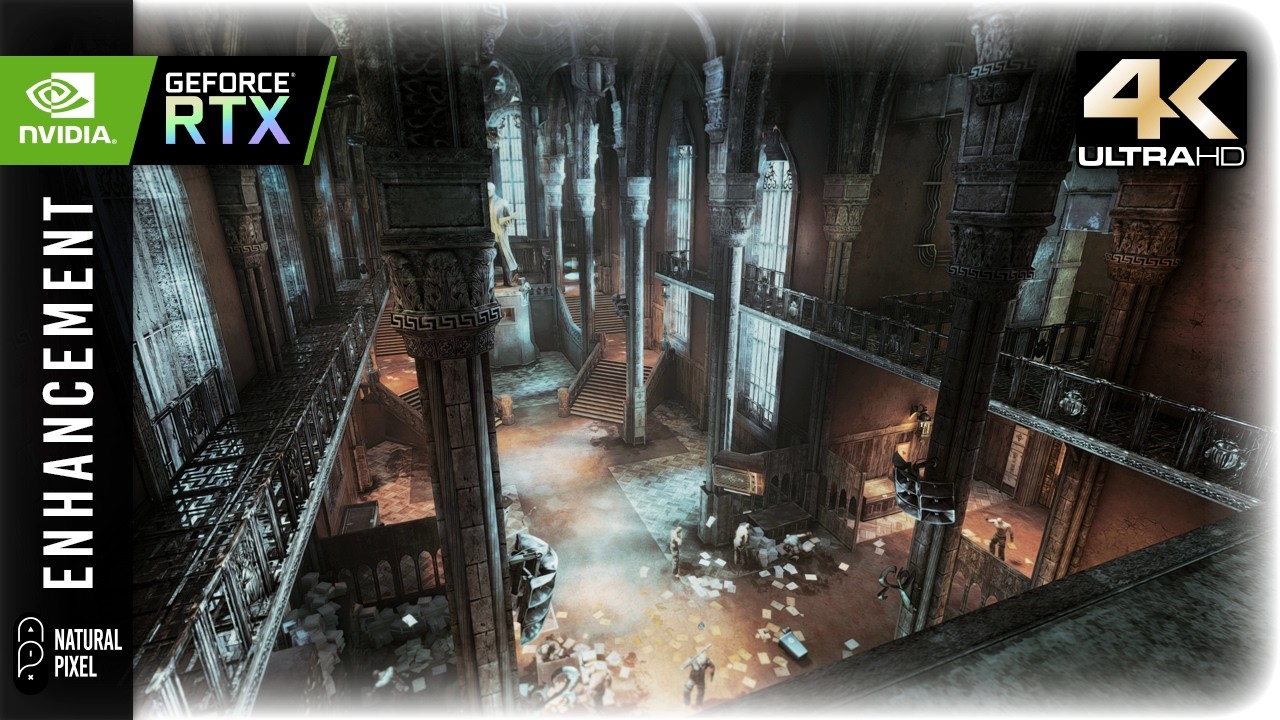 ▶ Batman: Arkham Asylum Enhancements | 4K-60FPS CINEMATIC QUALITY RESHADE by Natural Pixel