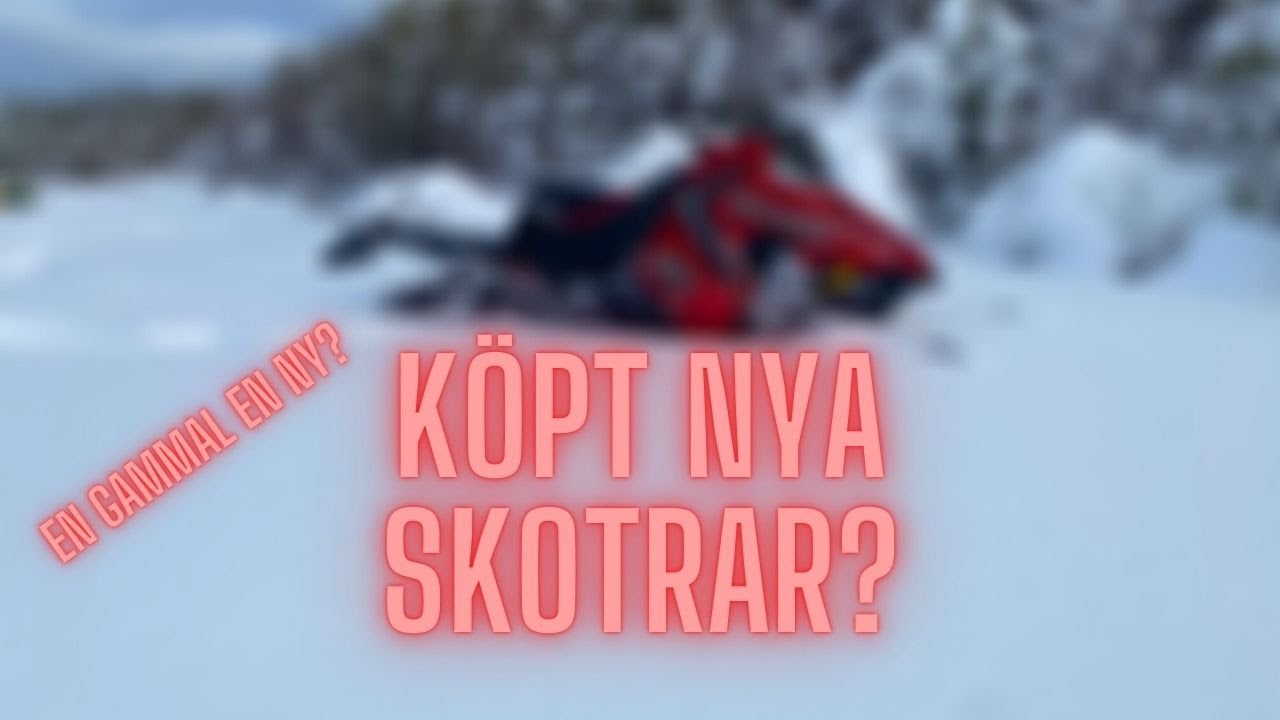 KÖPT 2 SKOTRAR TILL!? | SKOTER SKRUVNING!