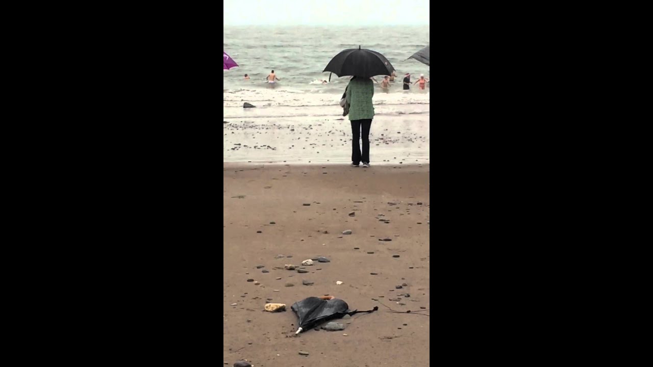 Christmas Day swim in Castlegregory 2015