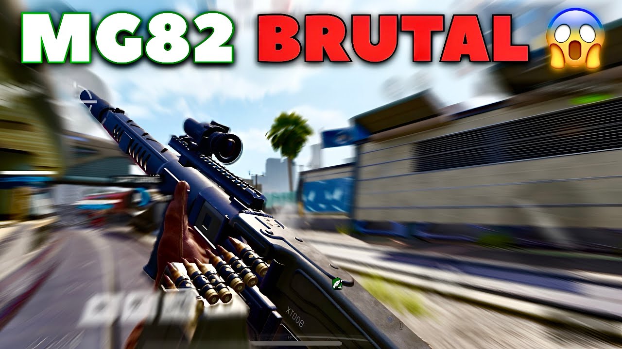 INSANE MG 82 BUILD CODM 🥵| Fast ADS & Laser Accuracy ☠️