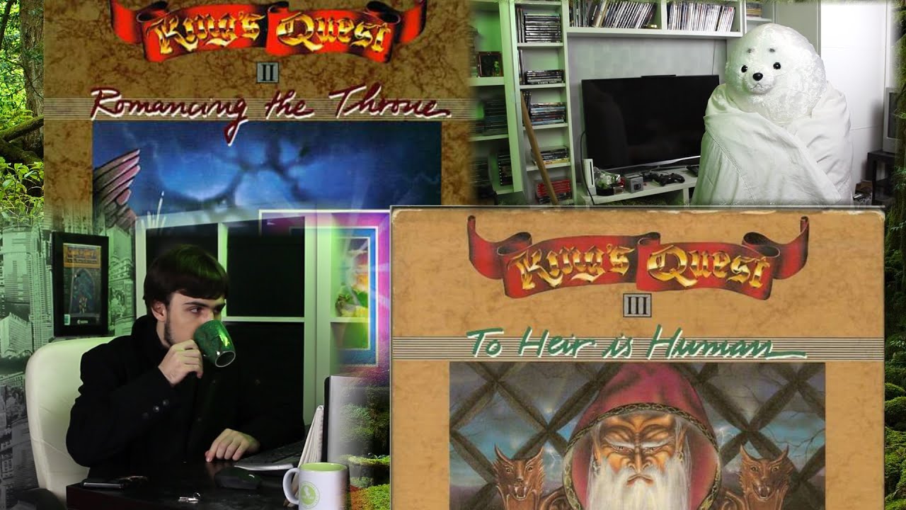 King's Quest 2 (1985) & King's Quest 3 (1986) - DOS Game Review - GeorgGreat