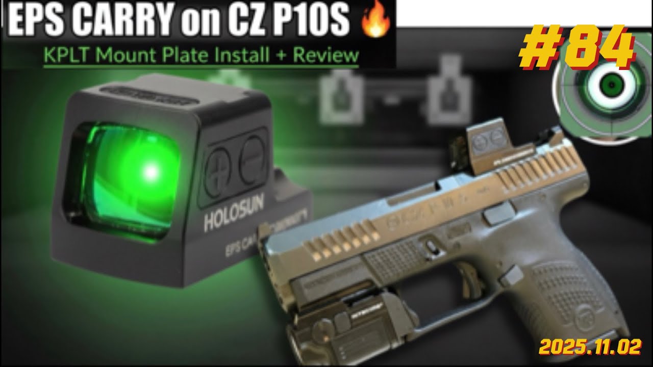 Holosun EPS Carry on CZ P10S | Perfect Optic Setup for Everyday Carry!