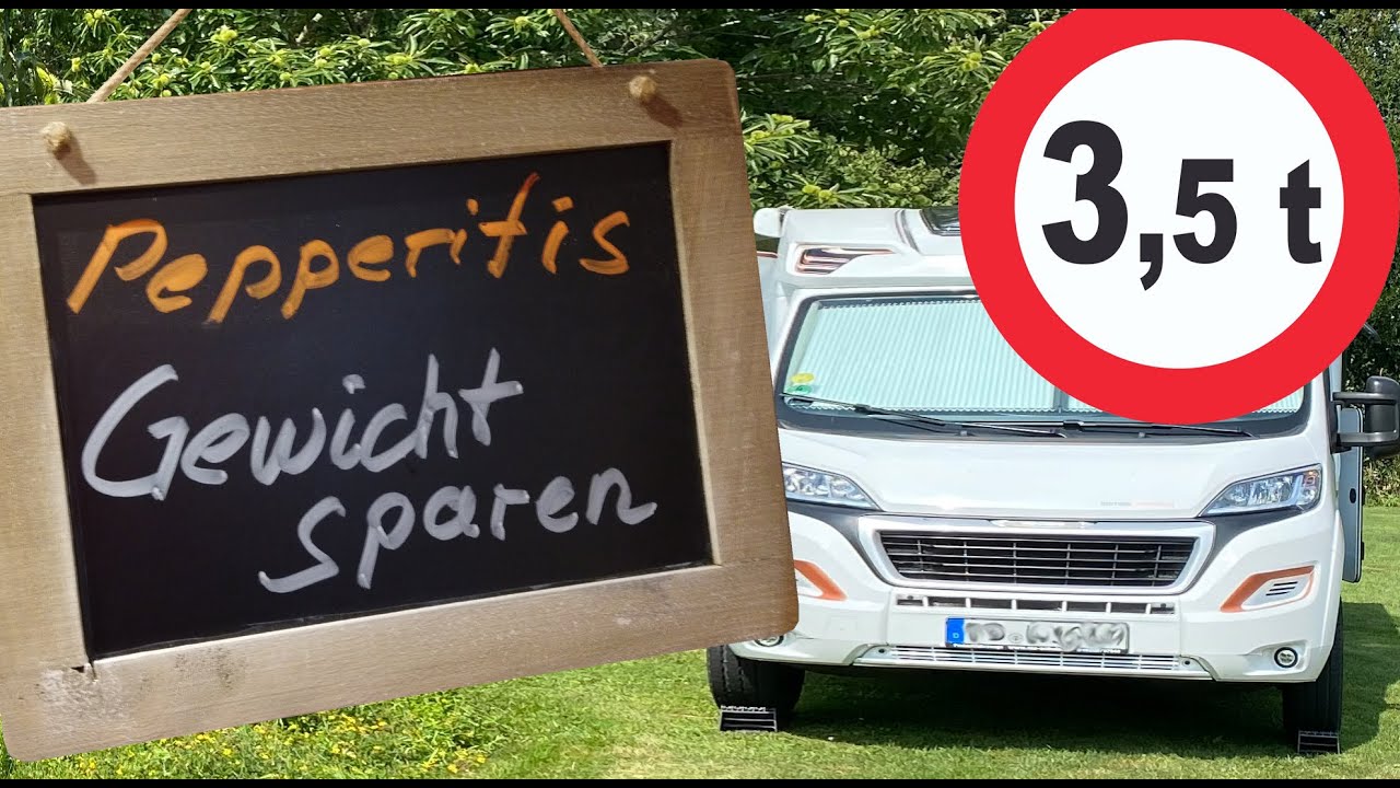 Pepperitis  / Gewicht sparen