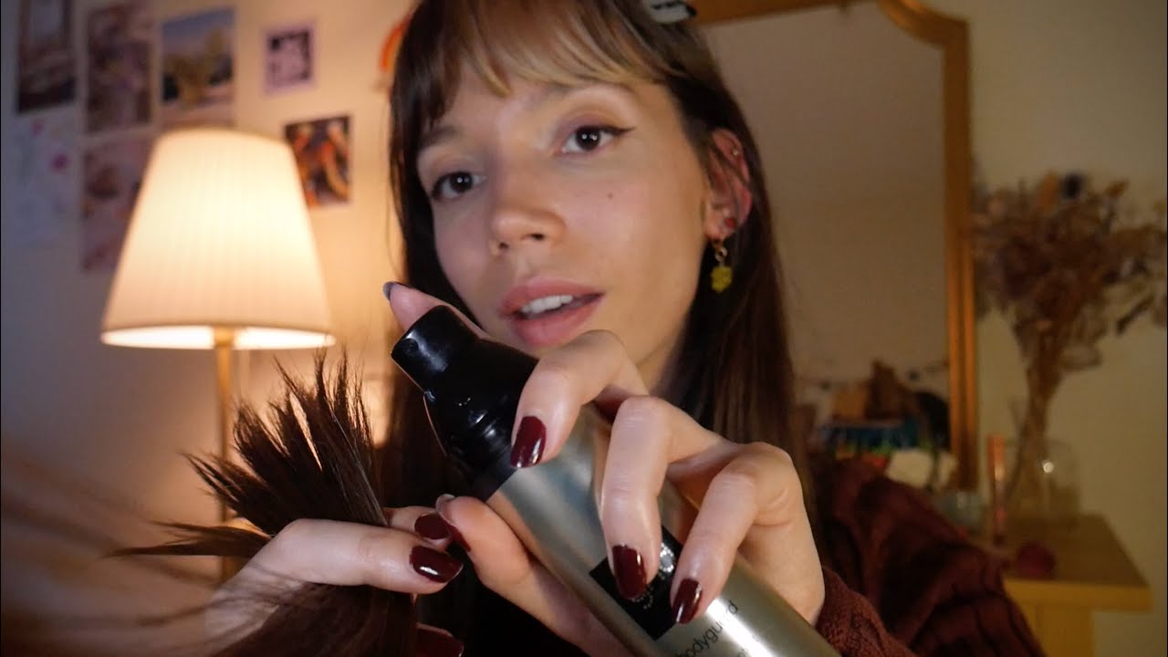 ASMR | Je prends soin de tes cheveux apr&egrave;s la douche 🧴