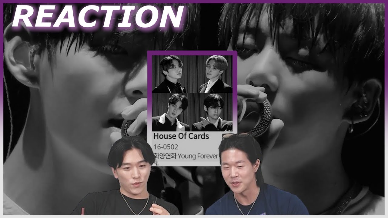 BTS (방탄소년단) 'House Of Cards'  Stage + lyrics | 카드로 만든 집 그 속에서 우린..🏠 | 리액션코리안🔥| SUB