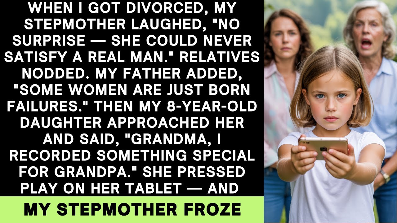 She Laughed at My Divorce - Then My Daughter Played THE Recording That Destroyed Everything