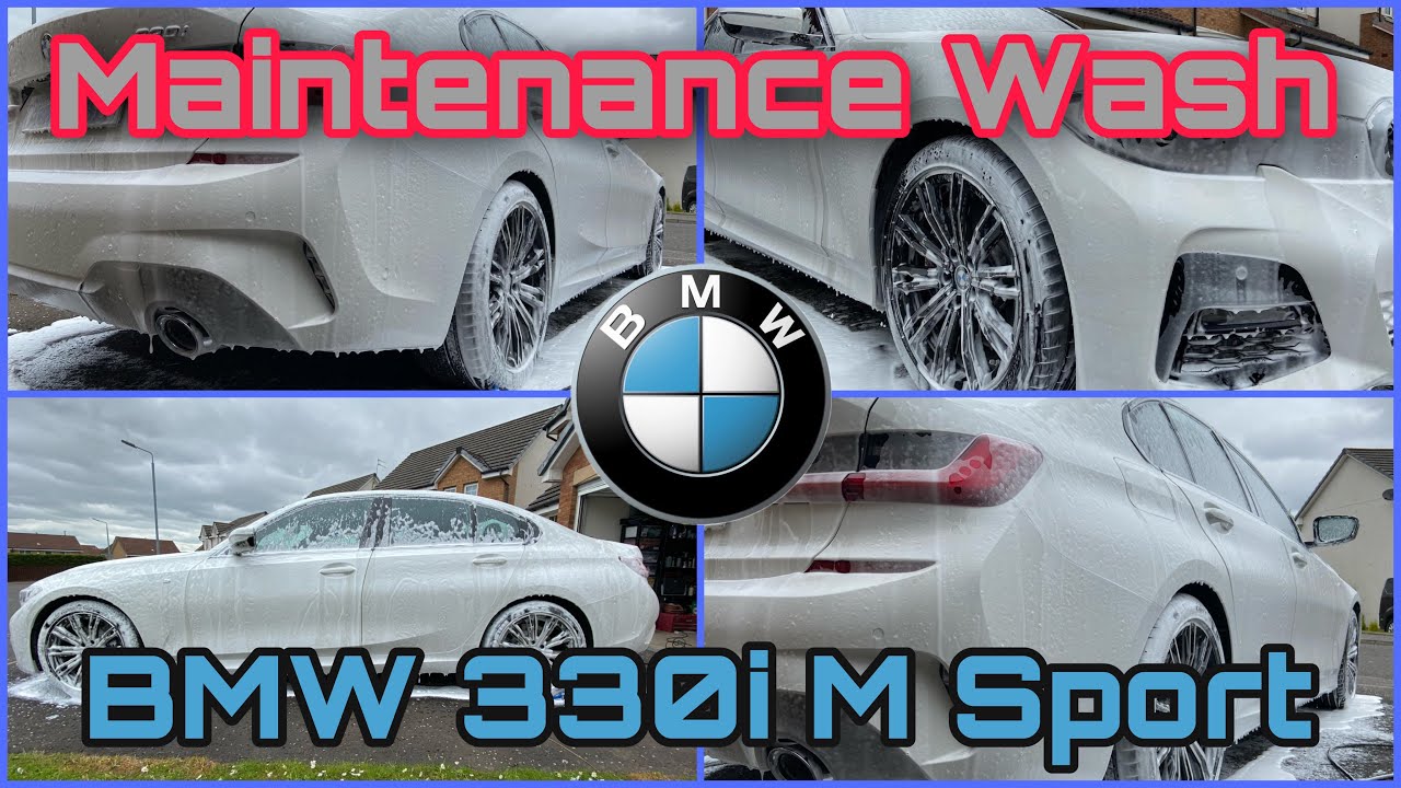 BMW 330i M Sport Satisfying Car Cleaning | Carbon Collective , HDD,  