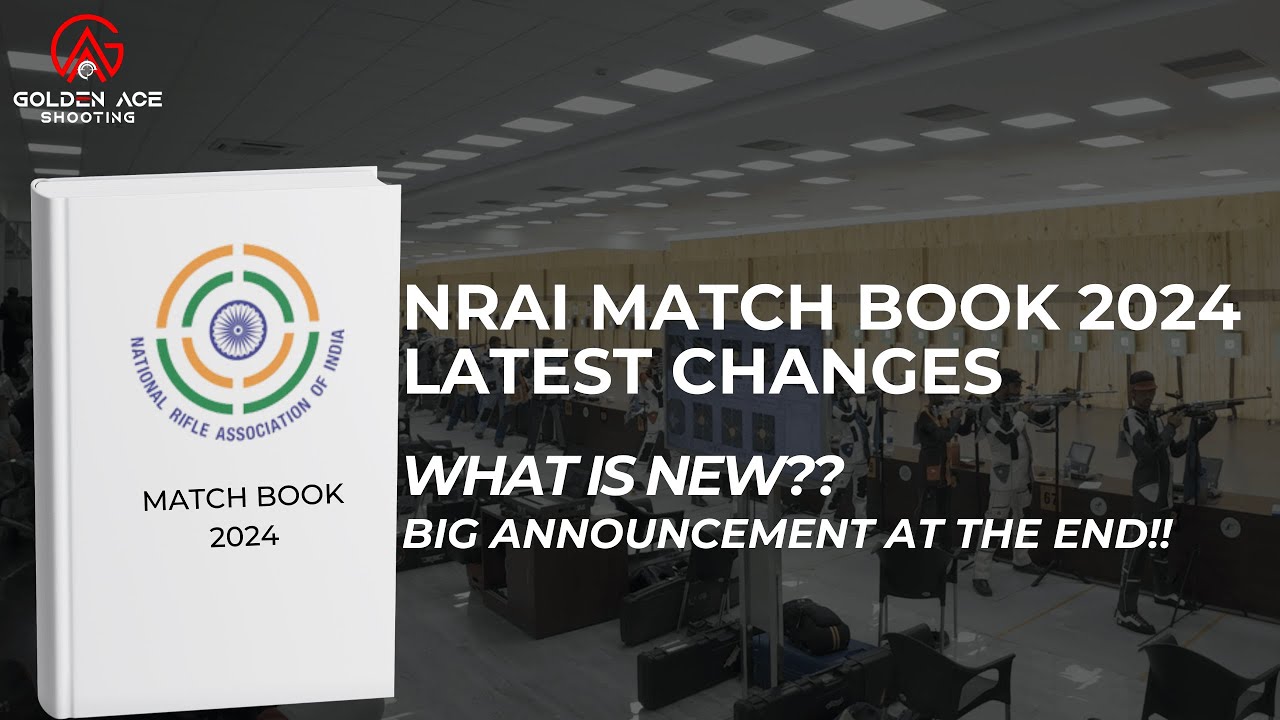 NRAI Match Book 2024 | Latest Updates | Golden Ace Shooting | Santhosh BN #shootingsports #sports