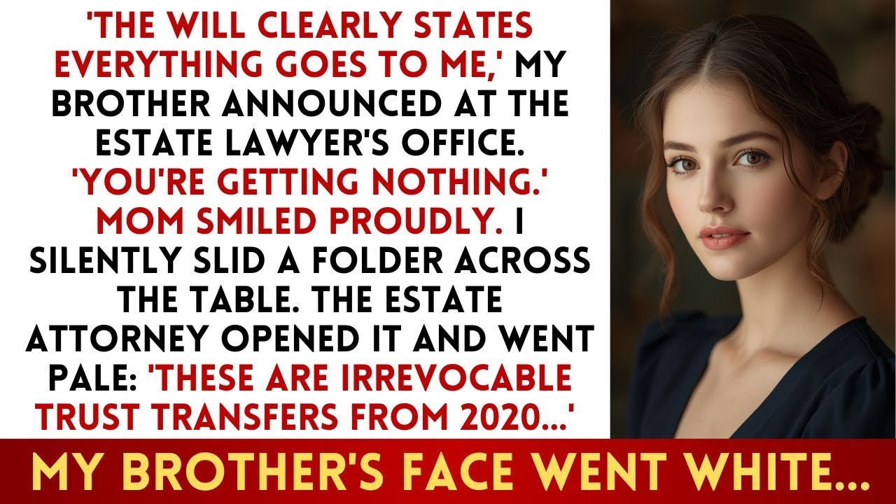 Brother Said 'You're Getting Nothing' At The Will Reading - I Already Own The Estate Worth Three...