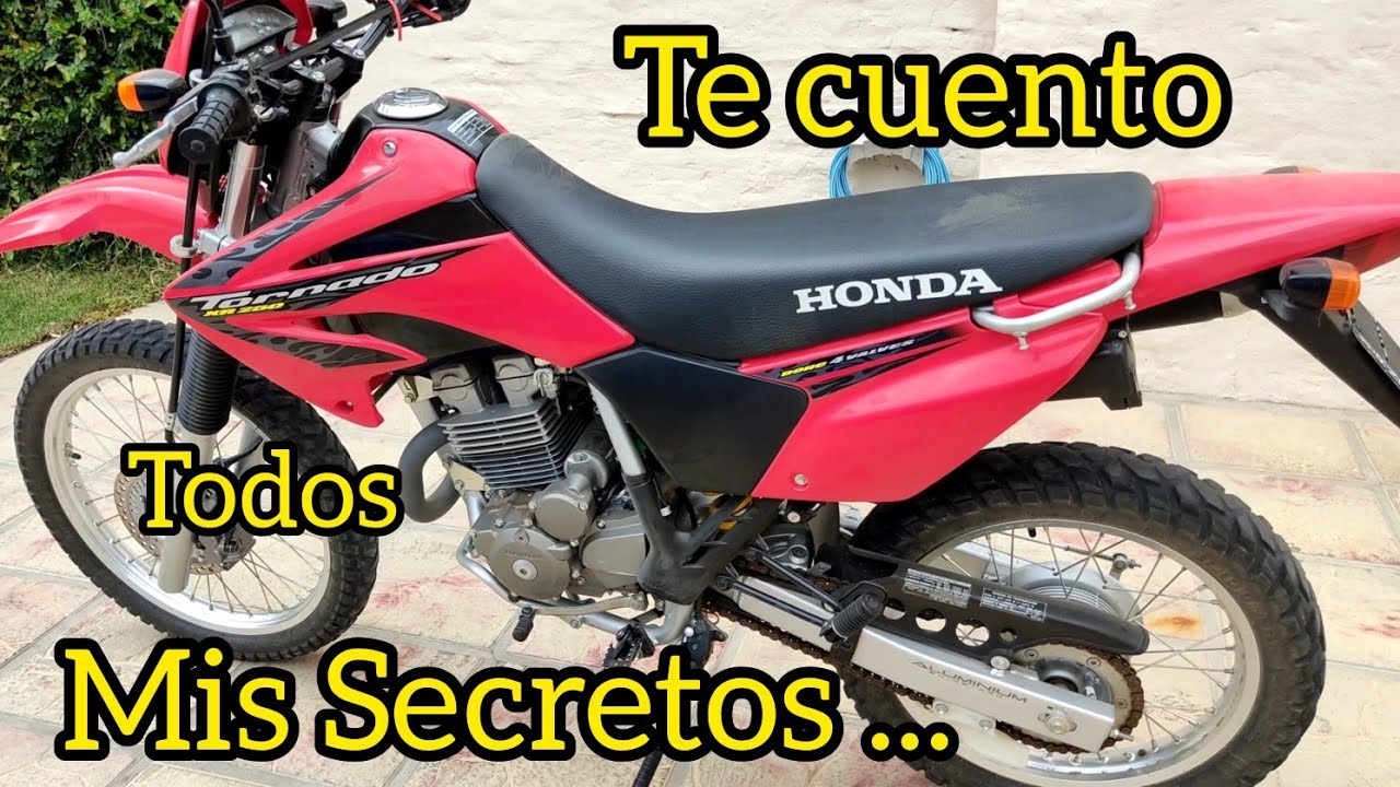 Así lavo Honda XR250 Tornado  ¡Descubre el Secreto Detrás de la Limpieza de mi Honda XR250 Tornado!