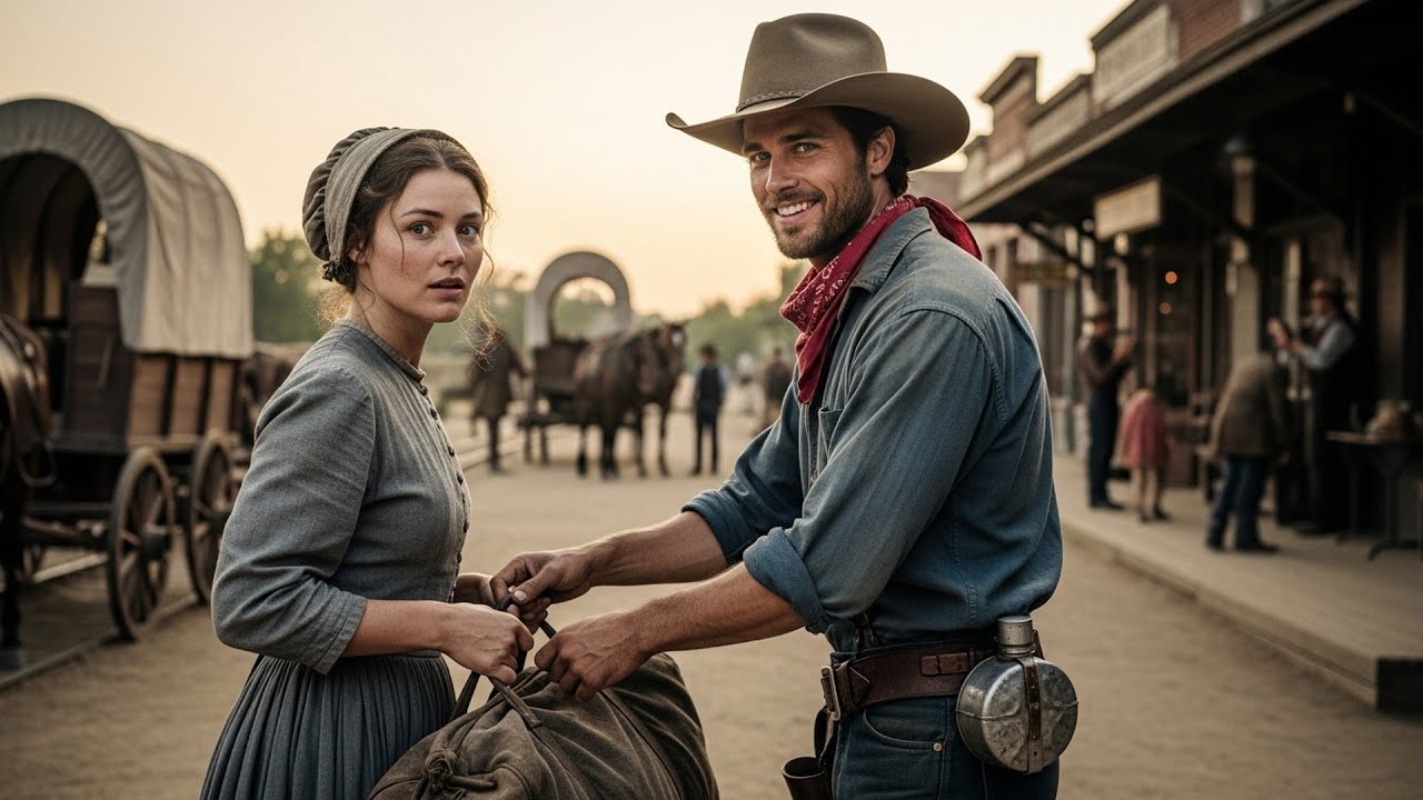 She Was the Last Bride Chosen, The Cowboy Smiled 