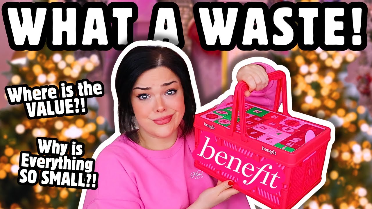 A WASTE OF MONEY & POTENTIAL!? | Benefit Gorgeous Grocer 2024 Advent Unboxing (Advent #3)