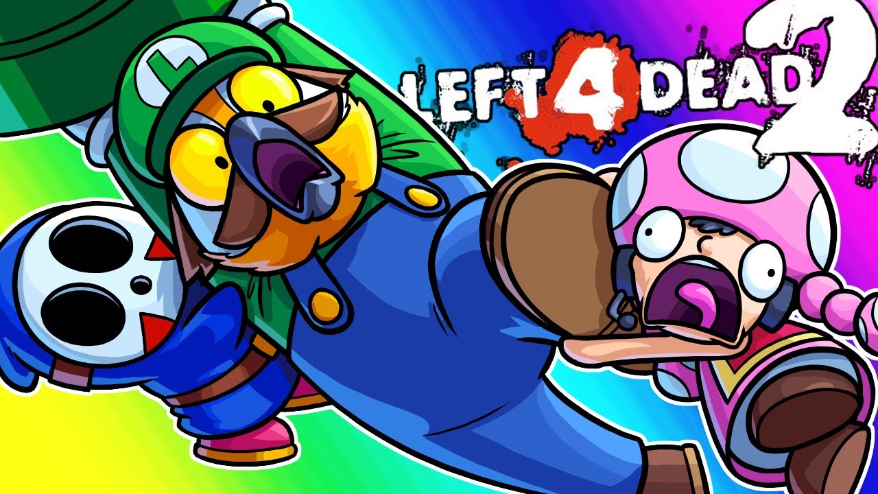 Left 4 Dead 2 Funny Moments - The Mushroom Kingdom is Doomed