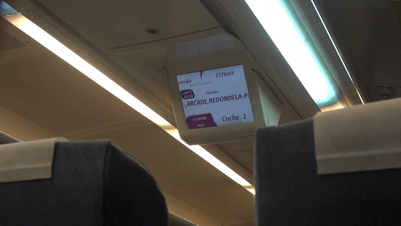 RENFE 599 Velocidad máxima