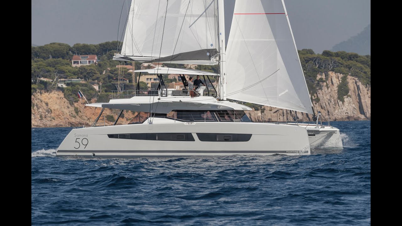 Продается парусный катамаран Fountain Pajot Samana 59 Flybridge. Автор: Ян Ван Туйл, ACY Yachts.