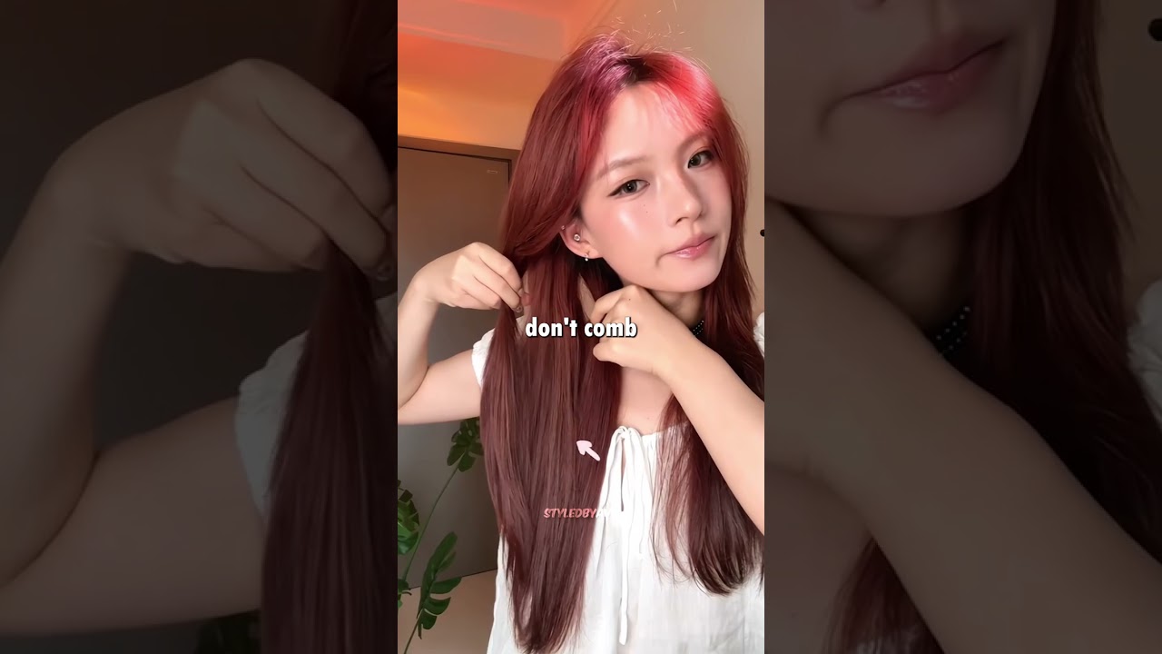 💇&zwj;♀️ Нет резинки для волос? Попробуй этот ЛЕГКИЙ лайфхак с косой! Урок по прическе