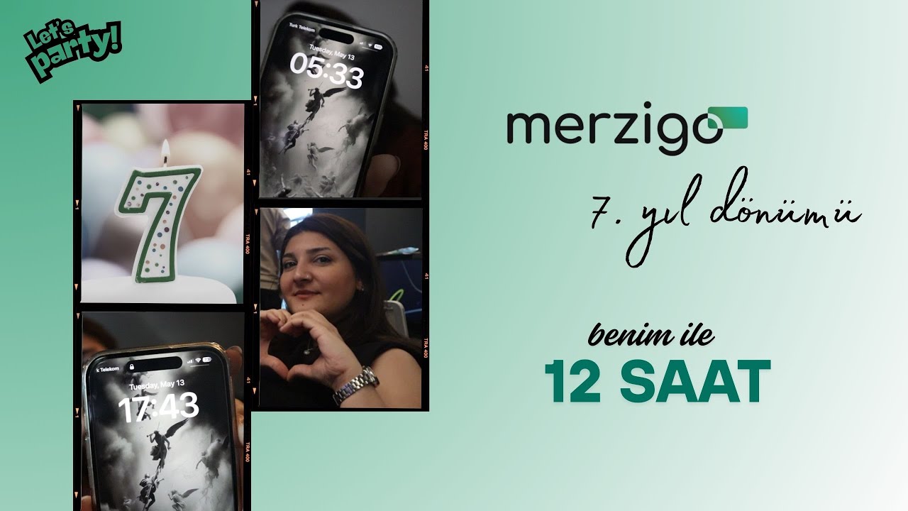 Benim ile bir ofis g&uuml;n&uuml; ve Merzigo 7 yaşında ❤️