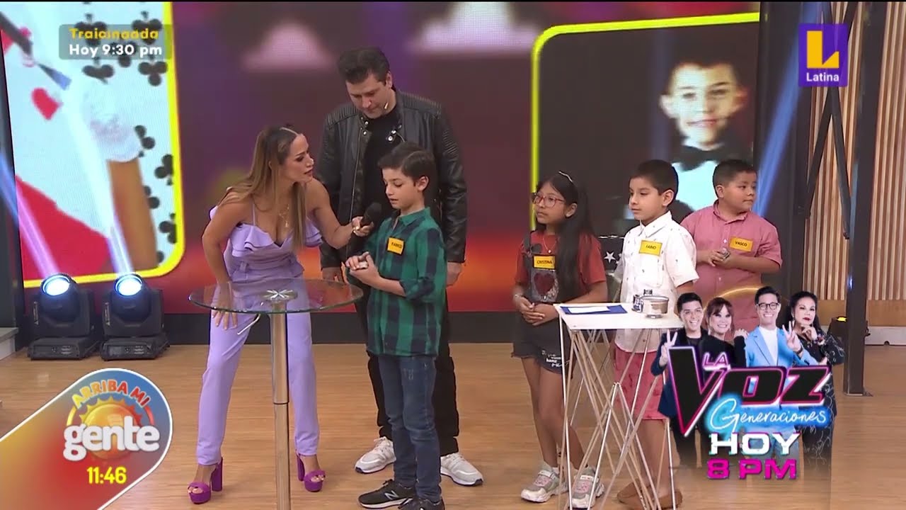 EL MAGO GEORGE EN EL PROGRAMA ARRIBA MI GENTE DE LATINA TELEVISION (13-01-23) ESCUELA DE MAGIA