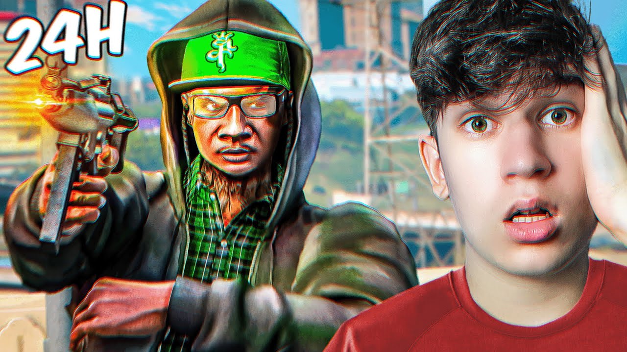 Spędziłem 24h jako FAMILLIES w GTA V..