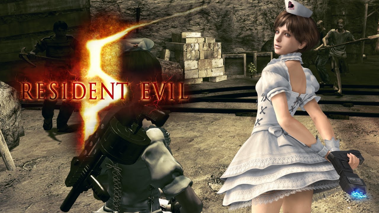 Testing Some Mods in Mercenaries With Pvimto - Resident Evil 5