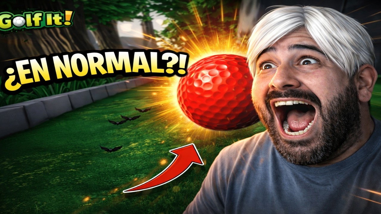 Configuré todo normal… terminó en HOYO EN 1 😂