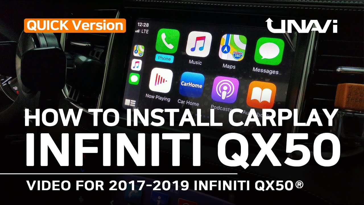How to install for Infiniti INFINITI QX50 2017-2019 (QUICK)